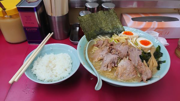 「ねぎチャーシュー麺」@ラーメンショップ 牛久結束店の写真
