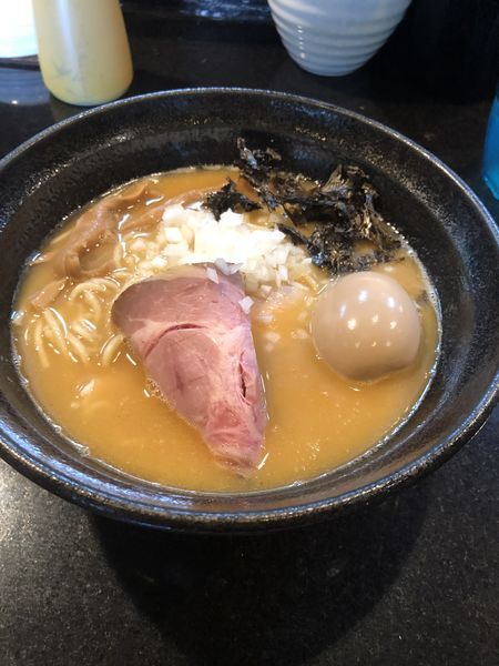 「ビンビン海老SOBA」@七福軒の写真