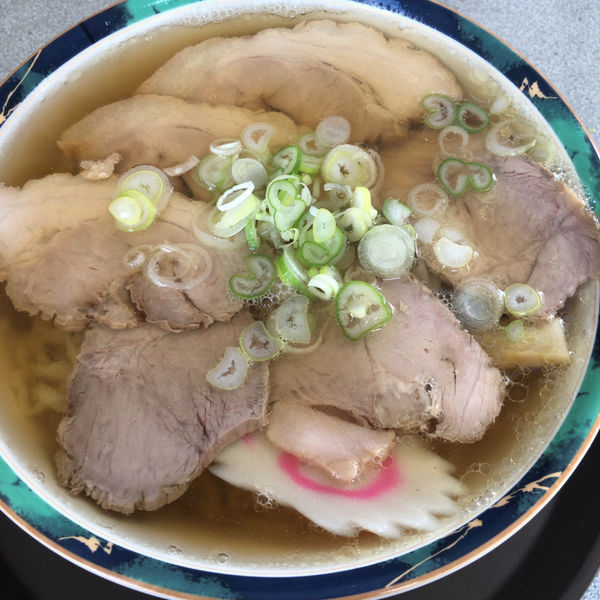 「ハーフ＆ハーフ　734円」@佐野らーめん 麺龍の写真