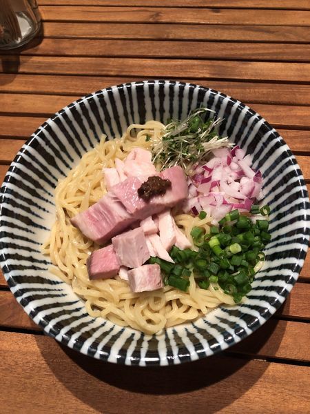 「ポルチーニまぜそば850円」@三角の写真