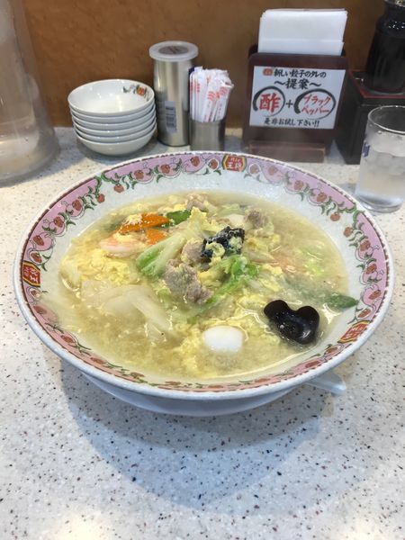 「五目そば648円」@餃子の王将 瑞江駅北口店の写真
