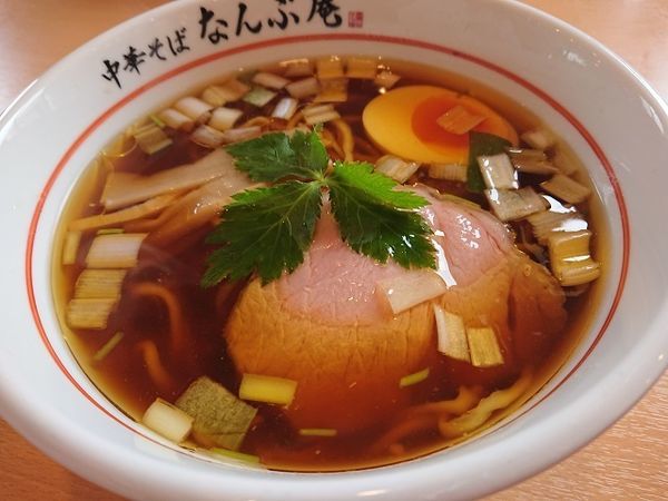 「中華そば 醤油　680円」@中華そば なんぶ庵の写真