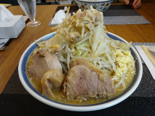 「小ラーメン　750円　（全増し）」@K Dinerの写真