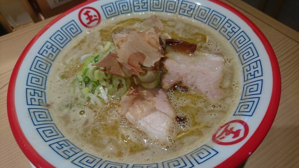 「とろりそば、替え玉」@東京煮干し らーめん 玉 東京駅店の写真