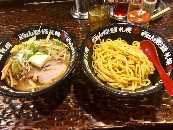「味噌タンつけ麺 200g ¥890+バター」@北のらーめん 美空の写真