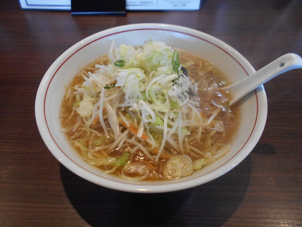 「牛骨野菜ラーメン（醬油）」@ラーメン一刻 淀江店の写真