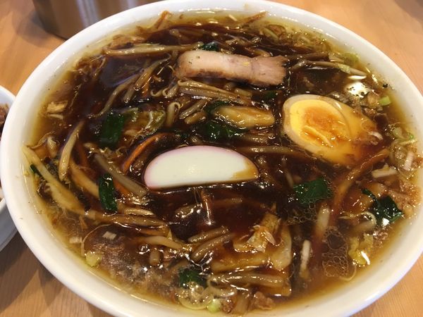 「サンマーメン」@YOKOHAMA中華そば かみ山の写真