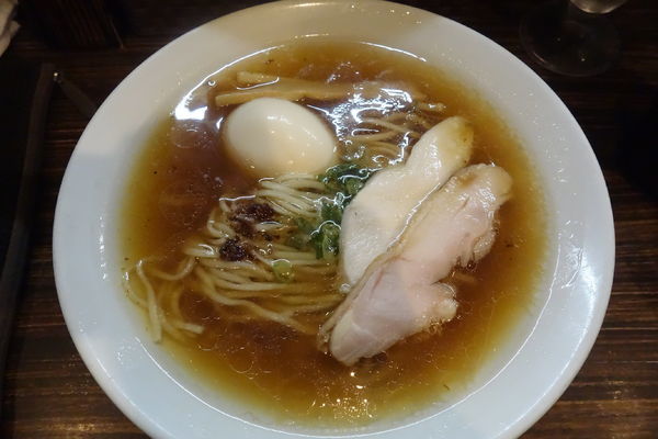 「鶏と茸だし＋松茸風味熟玉」@だし廊 -DASHIRO-の写真