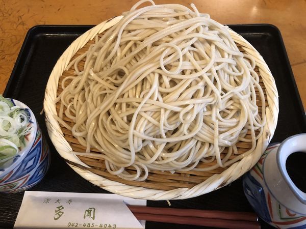 「深大寺そば 大盛り」@多聞の写真