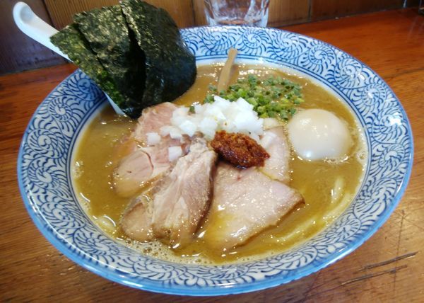 「特製濃厚豚骨魚介」@麺処 ほん田の写真