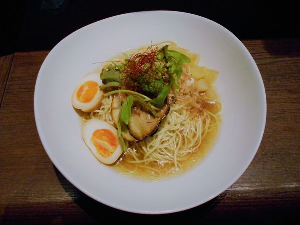 「カツオの冷やし和えそば」@麺屋 やまもとの写真