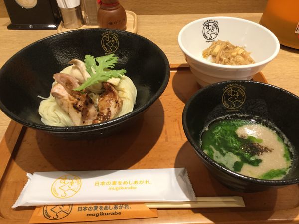 「秋牛蒡のすりながしそば(¥1000)【柴崎亭】」@むぎくらべの写真