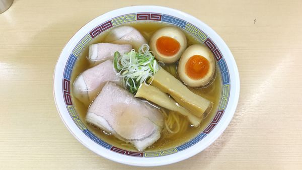 「特製煮干しらーめん」@煮干鰮らーめん 圓の写真