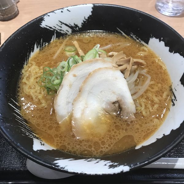 「麦味噌ラーメン（￥850）※」@ラーメンダイニング 雪あかり ブルースカイダイニング店の写真