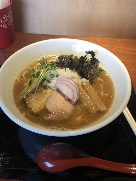 「煮干し中華そば」@中華そば 蓮の華の写真