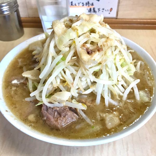 「小豚ラーメン 800円」@ラーメン二郎 京成大久保店の写真