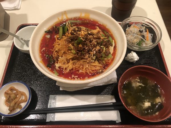 「坦々麺（汁なし）」@錦里の写真