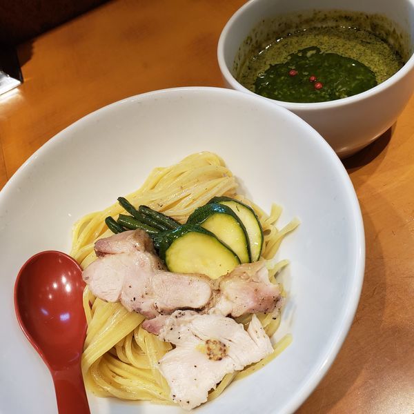 「ジェノベーゼ風つけ麺(¥900)」@麺屋 翔 品川店の写真