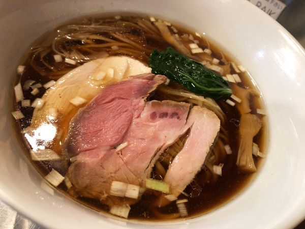 「鰹醤油らぁめん」@Bonito Soup Noodle RAIKの写真