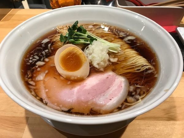 「大八王子中華そば￥800」@いしかわやの写真