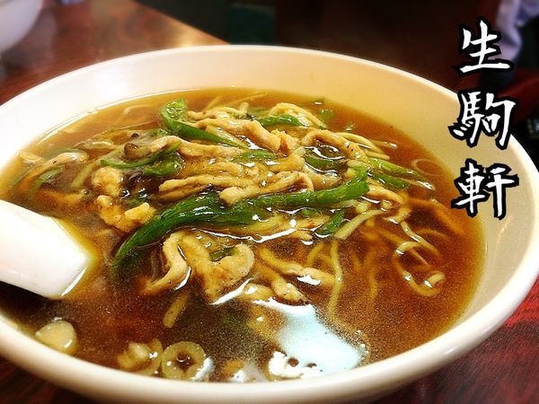 「肉そば￥700」@西応寺生駒軒の写真