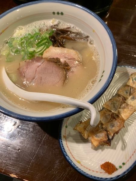 「砦らぁめん 790円　替玉 150円」@麺の坊 砦の写真