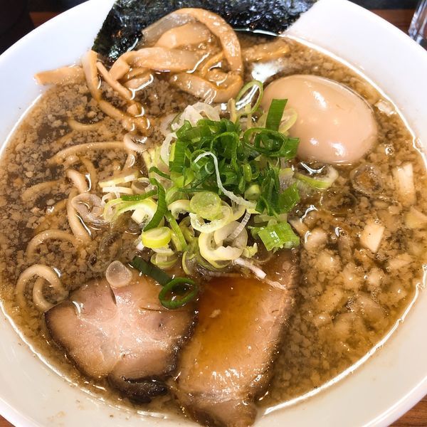 「味玉【煮干そば】¥950」@R+の写真