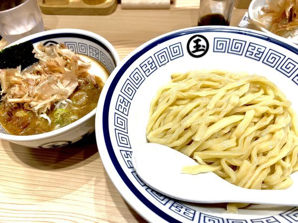 「つけめん」@中華そば つけめん 玉 新宿店の写真