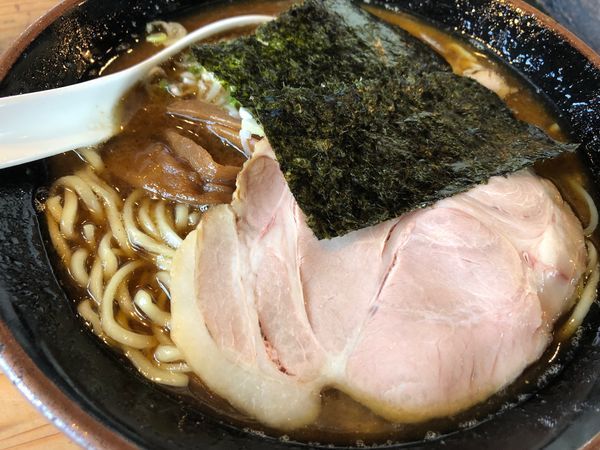 「とんこつお魚ラーメン  替玉ハーフ 830円」@ラーメン ヨシベー 八千代店の写真