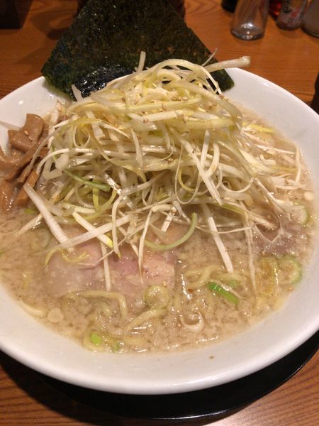 「ネギラーメン」@新潟長岡らーめん みずさわ 東大宮店の写真
