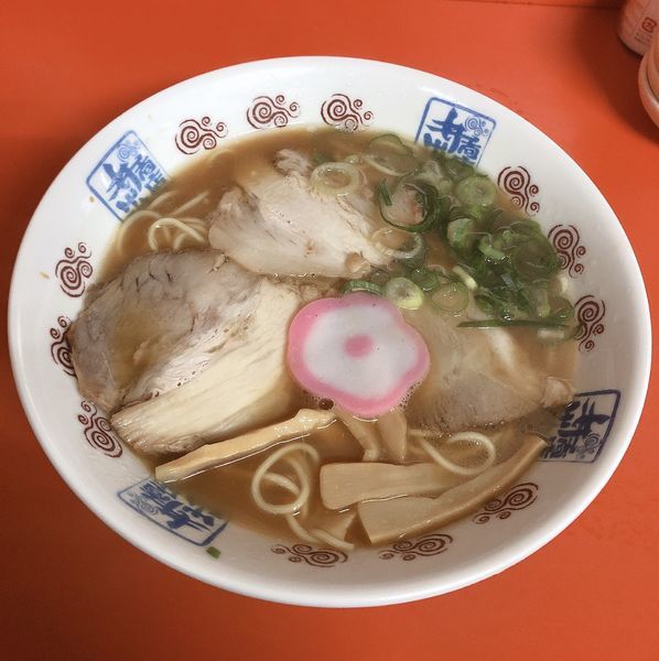 「中華そば700円＋早すし」@井出商店の写真