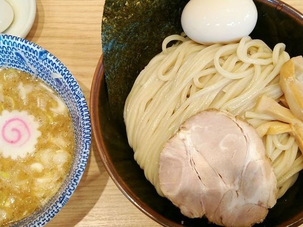 「味玉つけめん（中盛）」@舎鈴 飯田橋駅前店の写真