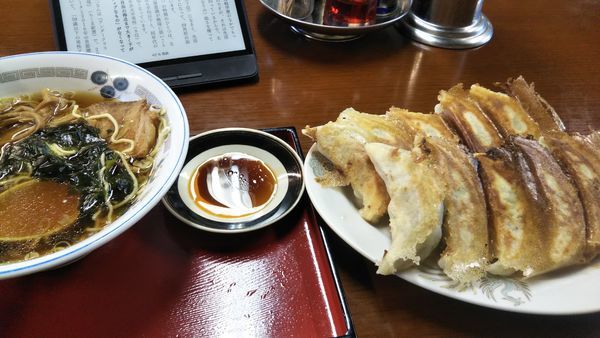 「ラーメン＋餃子2人前」@天の川の写真