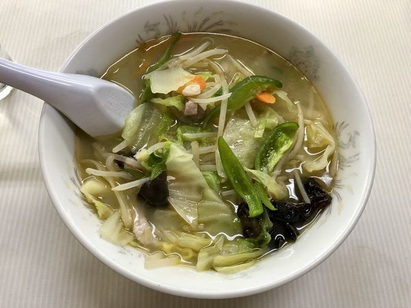 「タンメン大盛り 750円」@辰巳軒の写真