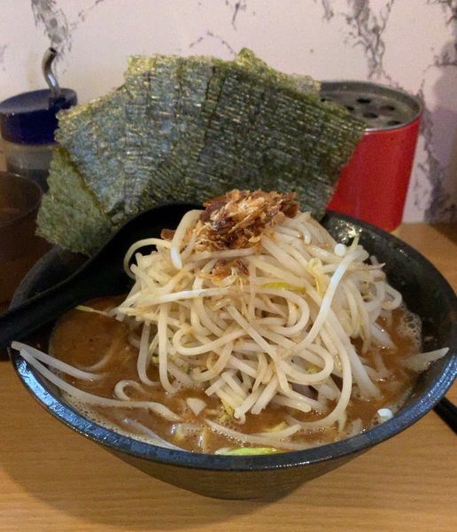 「スタミナみそらーめん のり」@ラーメン大地の写真