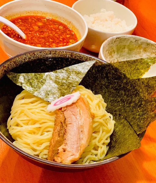 「辛つけ麺」@中華そば はな田の写真