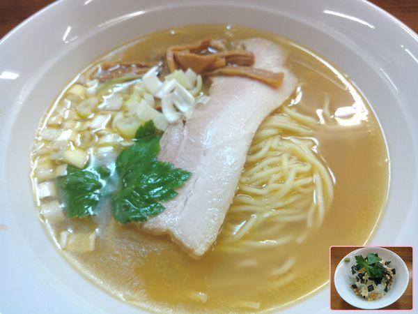 「【限定】のどぐろ塩らーめん ￥900」@麺屋信玄の写真