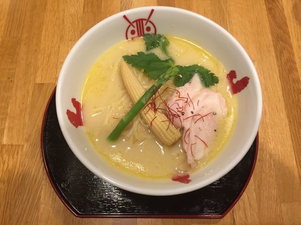 「【10食限定】鶏そばポタージュ」@鶏そばAyam-Yaの写真