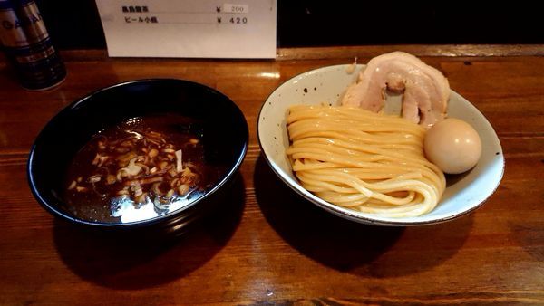 「味玉つけめん」@ラーメン豚極有の写真