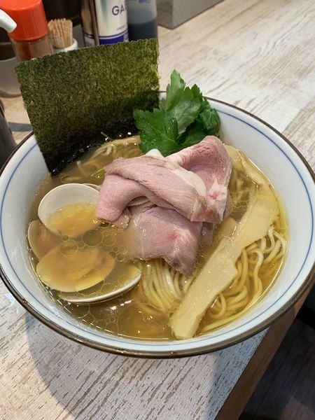 「蛤そば 980円」@中華そば 四つ葉の写真