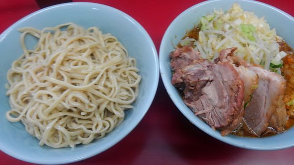 「小豚、つけ麺980円」@ラーメン二郎 中山駅前店の写真