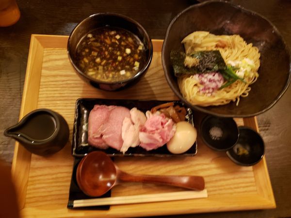 「特製昆布水つけ麺」@つけ麺 山崎の写真