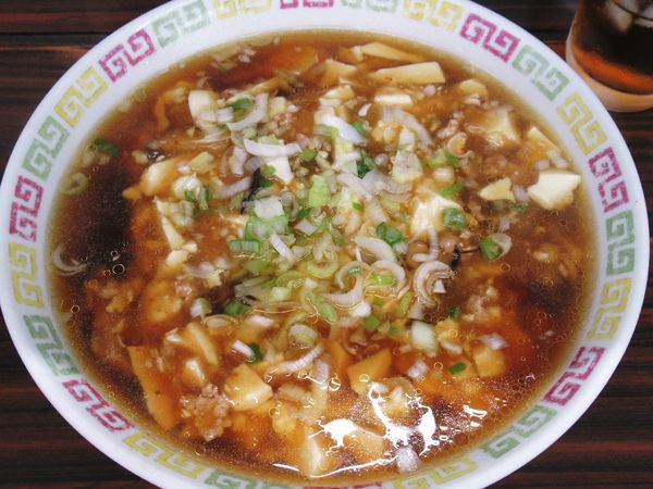 「豆腐ソバ（680円）」@万味の写真