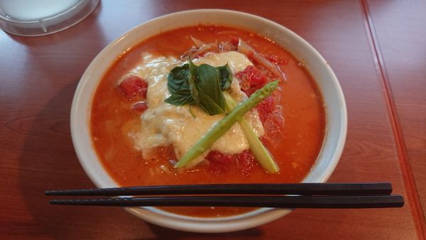 「限定 チリトマトフロマージュ」@らー麺 つけ麺 おぐりの写真