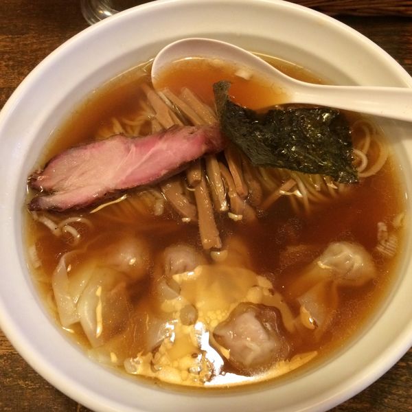 「ワンタンメン950円」@荏原町しなてつの写真