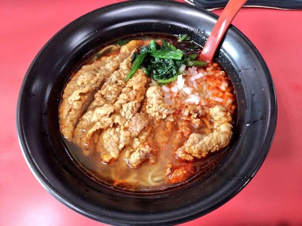 「期間限定 バリ辛塩パーコー麺」@和風らーめん はるやの写真