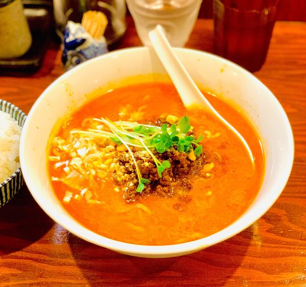 「担々麺」@北海道らーめん 麺屋とみ吉の写真