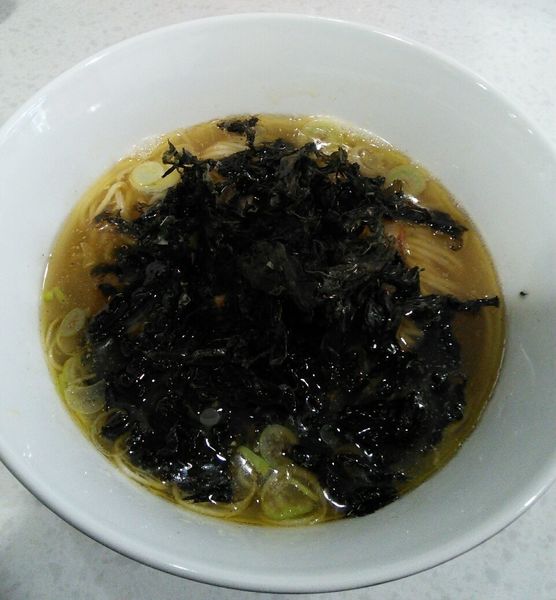 「【限定】海苔そば　１０５０円」@ラーメン星印の写真