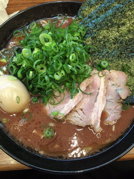 「特製ラーメン大盛＋ライス(¥1150+¥50)」@横浜家系らーめん 二代目 武道家の写真