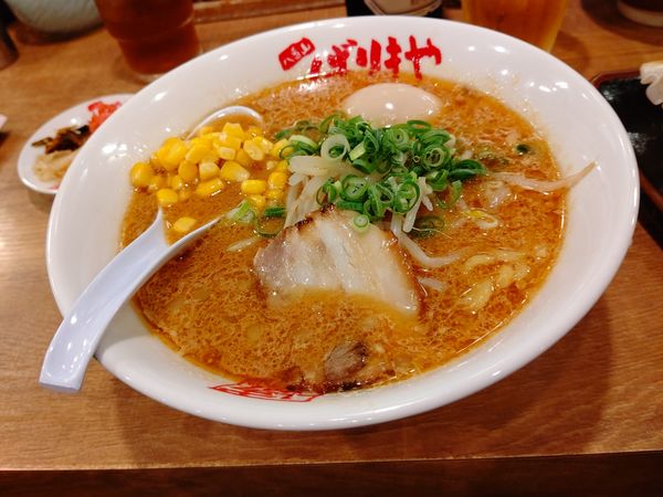 「みそらーめん(並盛・150g)750円」@ばりきや 高崎店の写真